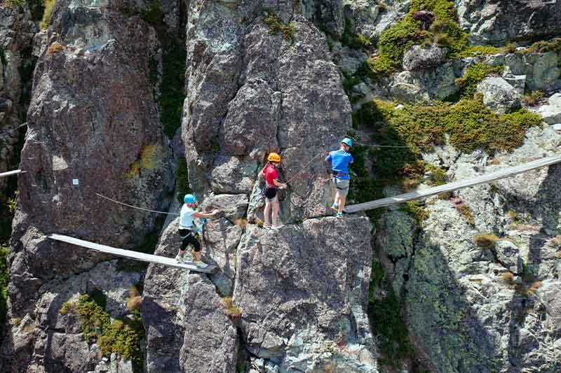 Vidéo découverte de la via Ferrata en haut de Chamrousse
