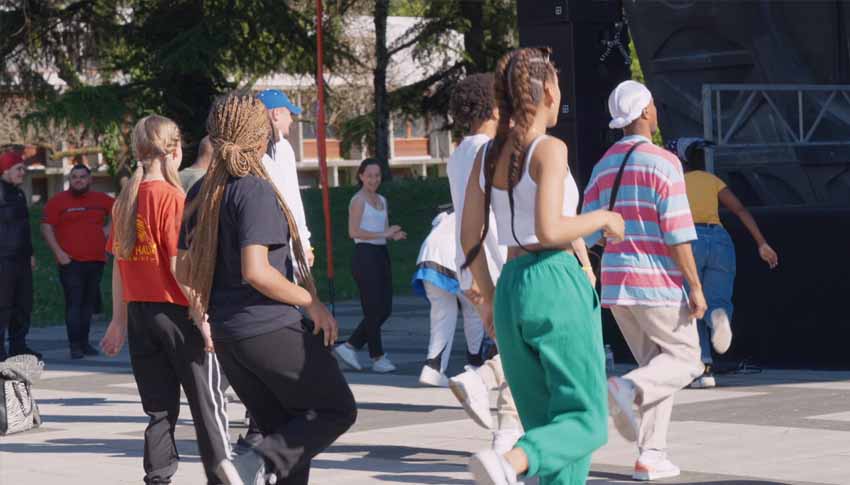 Vidéo événementiel pour Dance your Way CROUS Grenoble