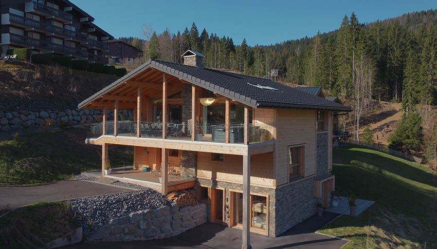 Vidéo immobilier pour chalet de luxe à Megève