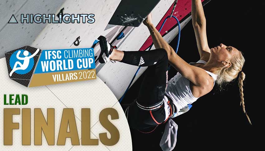 Captation live pour IFSC escalade à villars