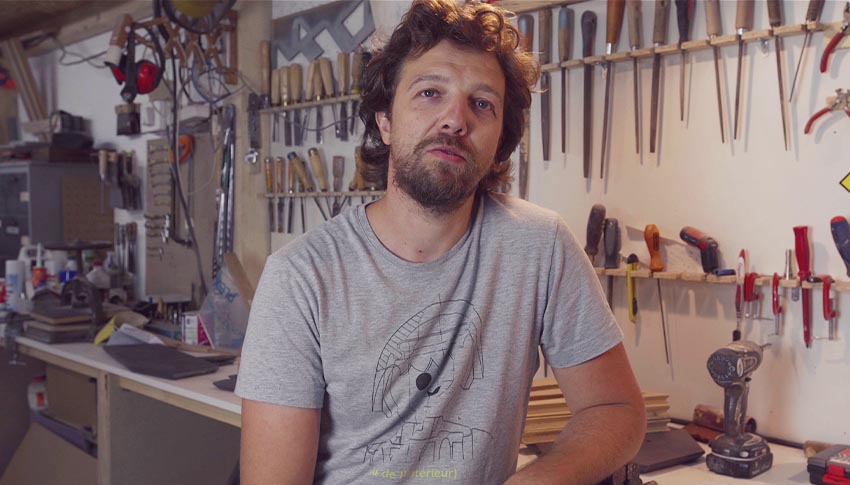 Interview de Yohan Claerbout, ébéniste sur la plateforme LILM