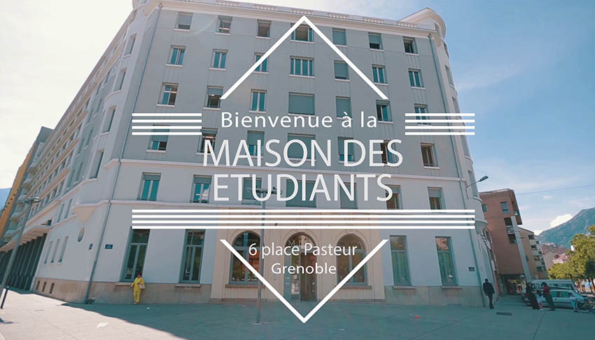 Vidéo de présentation immobilière de la nouvelle résidence MDE du CROUS de Grenoble