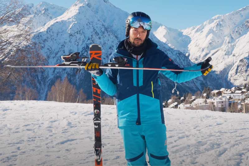 vidéo tutoriel pour apprendre les différentes parties d'un ski