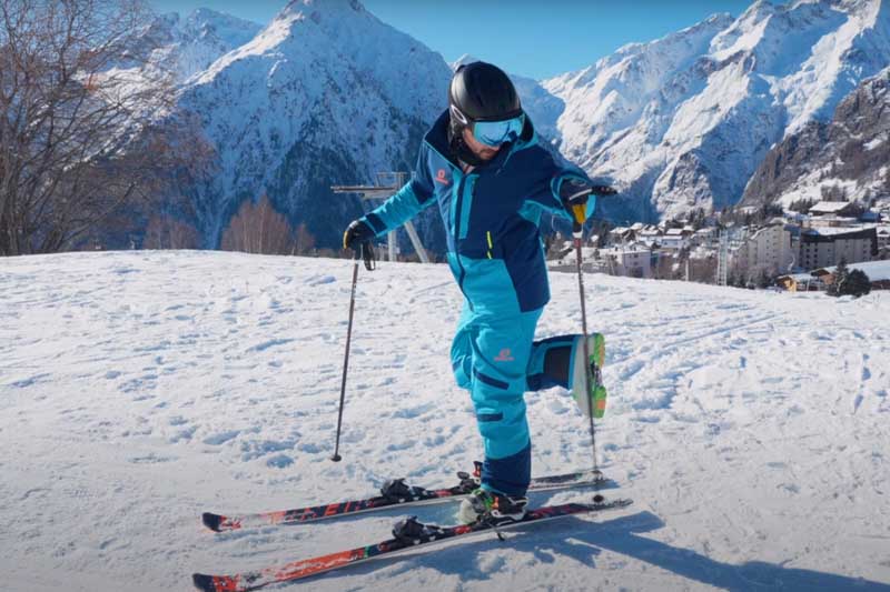 Vidéo tutoriel pour chausser et déchausser ses skis