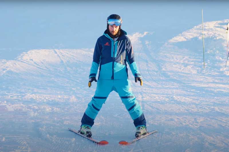 vidéo tutoriel pour apprendre à faire le chasse-neige en ski